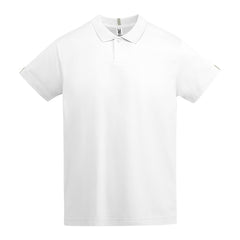 Polo Tyler PO6612 Hombre Blanco personalizable con bordado, serigrafia y DTF | LogoLider