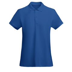 Polo Prince Woman PO6618 Mujer Royal personalizable con bordado, serigrafia y DTF | LogoLider