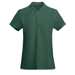 Polo Prince Woman PO6618 Mujer Verde Botella personalizable con bordado, serigrafia y DTF | LogoLider