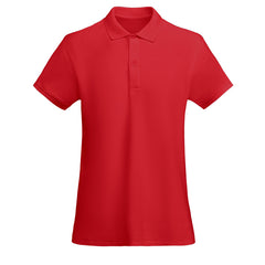 Polo Prince Woman PO6618 Mujer Rojo personalizable con bordado, serigrafia y DTF | LogoLider