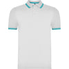 White/Turquoise