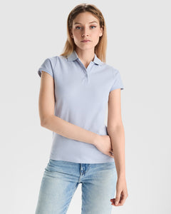 Polo Star Woman PO6634 Mujer (Azul Denim / Chocolate / Verde Menta) Mujer Azul Denim personalizable con bordado, serigrafia y DTF | LogoLider