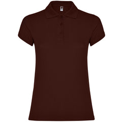 Polo Star Woman PO6634 Mujer (Azul Denim / Chocolate / Verde Menta) Mujer Chocolate personalizable con bordado, serigrafia y DTF | LogoLider
