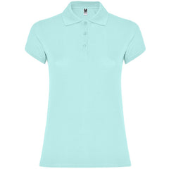 Polo Star Woman PO6634 Mujer (Azul Denim / Chocolate / Verde Menta) Mujer Verde Menta personalizable con bordado, serigrafia y DTF | LogoLider