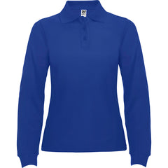Polo Estrella Woman L/S PO6636 Mujer Royal personalizable con bordado, serigrafia y DTF | LogoLider