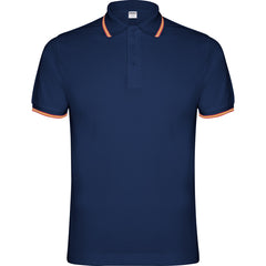 Polo Nation PO6640 Hombre Marino personalizable con bordado, serigrafia y DTF | LogoLider