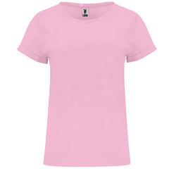 Camiseta Cies CA6643 Mujer Rosa Claro personalizable con bordado, serigrafia y DTF | LogoLider