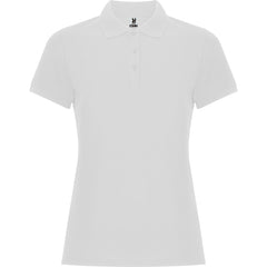 Polo Pegaso Woman Premium PO6644 Mujer Blanco personalizable con bordado, serigrafia y DTF | LogoLider