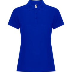 Polo Pegaso Woman Premium PO6644 Mujer Royal personalizable con bordado, serigrafia y DTF | LogoLider