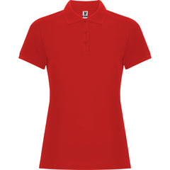 Polo Pegaso Woman Premium PO6644 Mujer Rojo personalizable con bordado, serigrafia y DTF | LogoLider