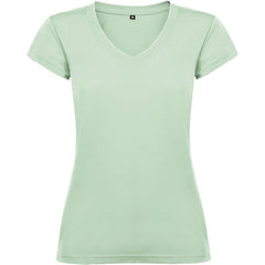Camiseta Victoria CA6646 Mujer Verde Mist personalizable con bordado, serigrafia y DTF | LogoLider