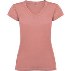 Camiseta Victoria CA6646 Mujer Naranja Clay personalizable con bordado, serigrafia y DTF | LogoLider