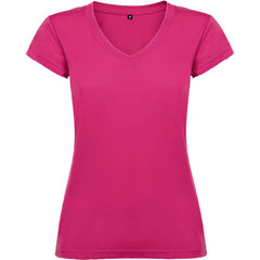 Camiseta Victoria CA6646 Mujer Roseton personalizable con bordado, serigrafia y DTF | LogoLider