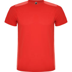Camiseta Detroit CA6652 Hombre Rojo/Rojo Claro personalizable con bordado, serigrafia y DTF | LogoLider
