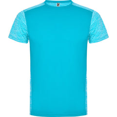 Camiseta Zolder CA6653 Hombre Turquesa/Turquesa Vigore personalizable con bordado, serigrafia y DTF | LogoLider