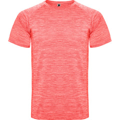 Camiseta Austin CA6654 Hombre Coral Fluor Vigore personalizable con bordado, serigrafia y DTF | LogoLider