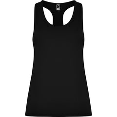 Camiseta Aida CA6656 Mujer Negro personalizable con bordado, serigrafia y DTF | LogoLider
