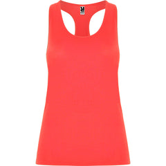 Camiseta Aida CA6656 Mujer Coral Fluor personalizable con bordado, serigrafia y DTF | LogoLider
