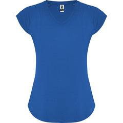 Camiseta Avus CA6658 Mujer Royal personalizable con bordado, serigrafia y DTF | LogoLider
