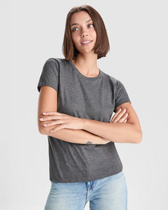 Camiseta Fox Woman CA6661 Mujer Negro Vigore personalizable con bordado, serigrafia y DTF | LogoLider