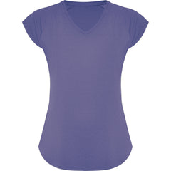Camiseta Jada CA6667 Mujer Lila personalizable con bordado, serigrafia y DTF | LogoLider