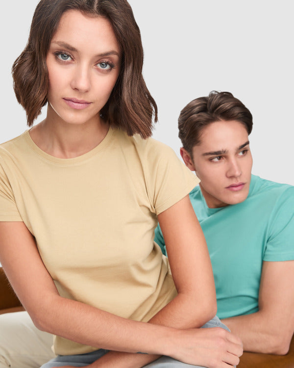 CAMISETAS CAPRI CA6683 Mujer ARENA detalle LogoLider