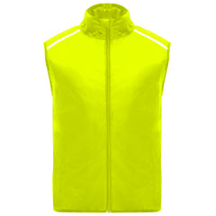 Chaleco Jannu CC6684 Unisex Amarillo Fluor personalizable con bordado, serigrafia y DTF | LogoLider