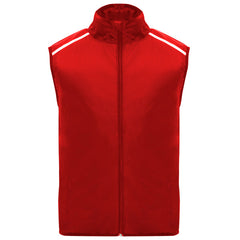 Chaleco Jannu CC6684 Unisex Rojo personalizable con bordado, serigrafia y DTF | LogoLider