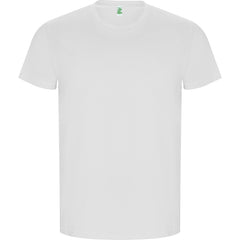 Camiseta Golden CA6690 Hombre Blanco personalizable con bordado, serigrafia y DTF | LogoLider