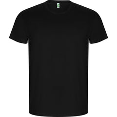 Camiseta Golden CA6690 Hombre Negro personalizable con bordado, serigrafia y DTF | LogoLider