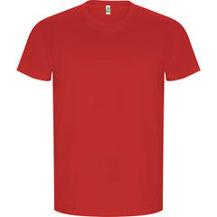 Camiseta Golden CA6690 Hombre Rojo personalizable con bordado, serigrafia y DTF | LogoLider