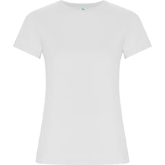 Camiseta Golden Woman CA6696 Mujer Blanco personalizable con bordado, serigrafia y DTF | LogoLider