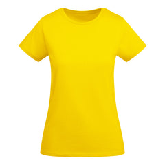 Camiseta Breda Woman CA6699 Mujer Amarillo personalizable con bordado, serigrafia y DTF | LogoLider
