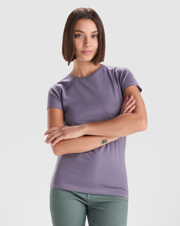 Camiseta Breda Woman CA6699 Mujer (Rojo) Mujer Rojo personalizable con bordado, serigrafia y DTF | LogoLider