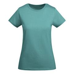 Camiseta Breda Woman CA6699 Mujer Azul Dusty personalizable con bordado, serigrafia y DTF | LogoLider