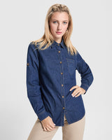 Camisa vaquera entallada para mujer Lujan Woman