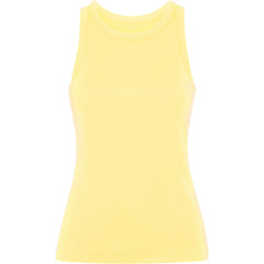 Camiseta Dribe CA6709 Mujer Amarillo Sweet personalizable con bordado, serigrafia y DTF | LogoLider