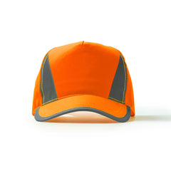 Gorra BALDER GO7033 Naranja fluor personalizable con tu logo | LogoLider