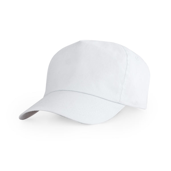 Gorra clasica de 5 paneles Uranus personalizada con logo de empresa