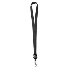 Lanyards SUMBA LY7043 Negro personalizable con tu logo | LogoLider