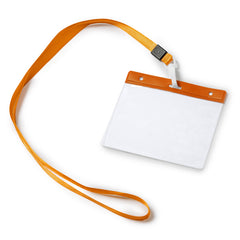 Lanyards POMEL LY7045 Naranja personalizable con tu logo | LogoLider