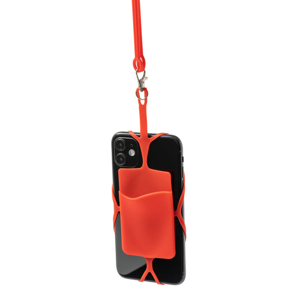 LANYARDS DALVIK LY7046 ROJO detalle LogoLider