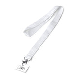Lanyard de RPET reciclado con mosquetón Ecohost LY7055