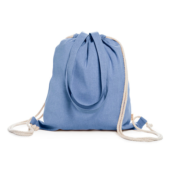 Bolsa mochila de cuerdas jaspeada Varese