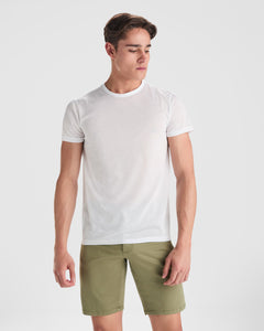 Camiseta Sublima CA7129 Hombre Blanco personalizable con bordado, serigrafia y DTF | LogoLider