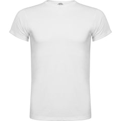 Camiseta Sublima CA7129 Hombre Blanco personalizable con bordado, serigrafia y DTF | LogoLider