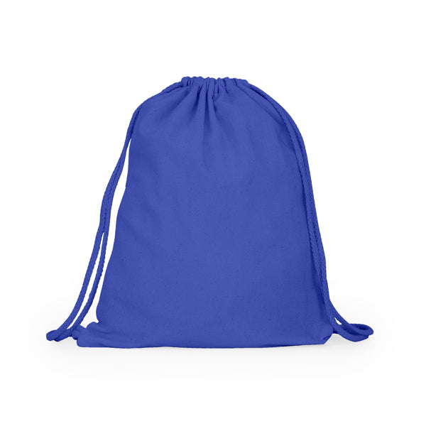 Mochila de cuerdas de algodón de 105 g Adare personalizada con logo de empresa