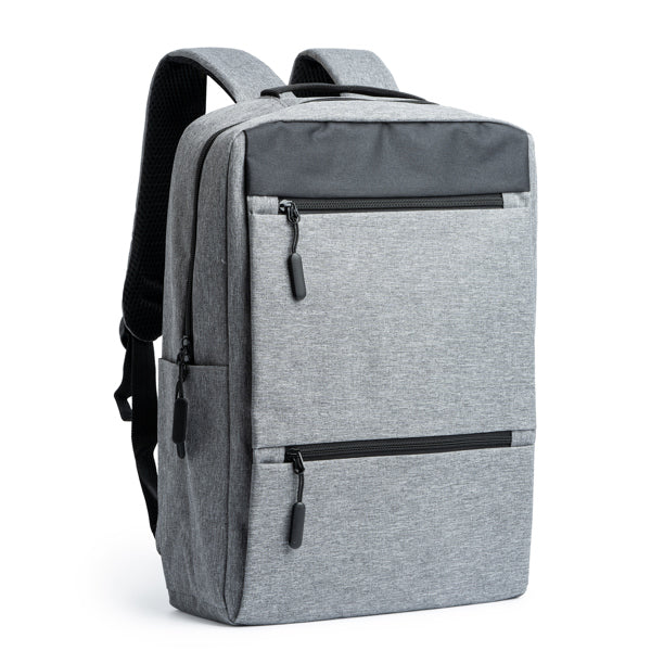 Mochila promocional con salida USB Narvik personalizada con logo de empresa