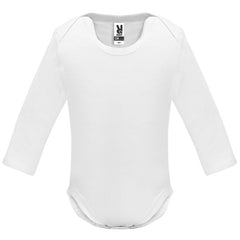 Body Honey L/S BD7202 Unisex Blanco personalizable con bordado, serigrafia y DTF | LogoLider