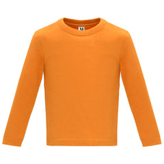Camiseta Baby L/S CA7203 Unisex Naranja personalizable con bordado, serigrafia y DTF | LogoLider